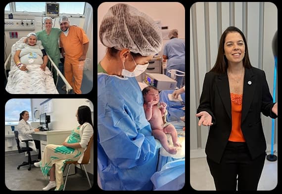 Dra. Daniella Closer D'Amico, Ginecologista e Obstetra
